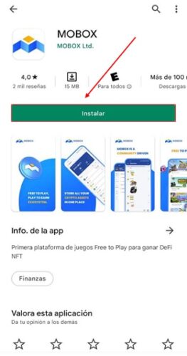 Scarica MOBOX dal Play Store
